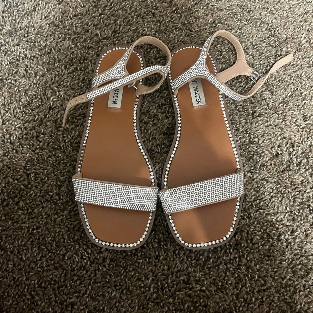 Steve Madden Rhinestone Sandals